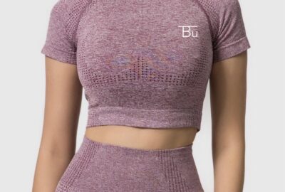 TailoredByU Short Sleeve Fitness Top